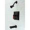 Kingston Brass Single-Handle Tub and Shower Faucet, Matte Black KB86500CKL - alternate 4